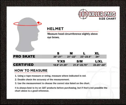 187 Pro Skate Helmet - Matte Black 187