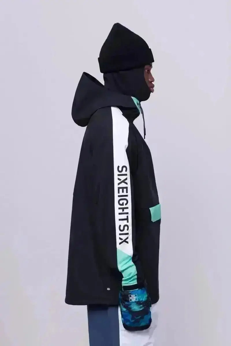 686 Anorak Waterproof Hoodie - Black 686