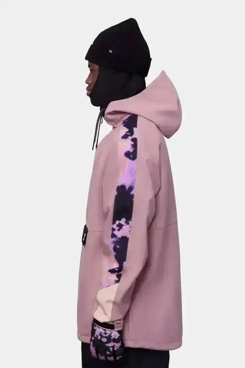 686 Anorak Waterproof Hoodie- Mauve 686