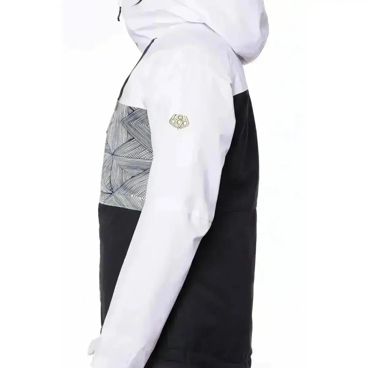 686 Athena Insulated Jacket - White Geo 686