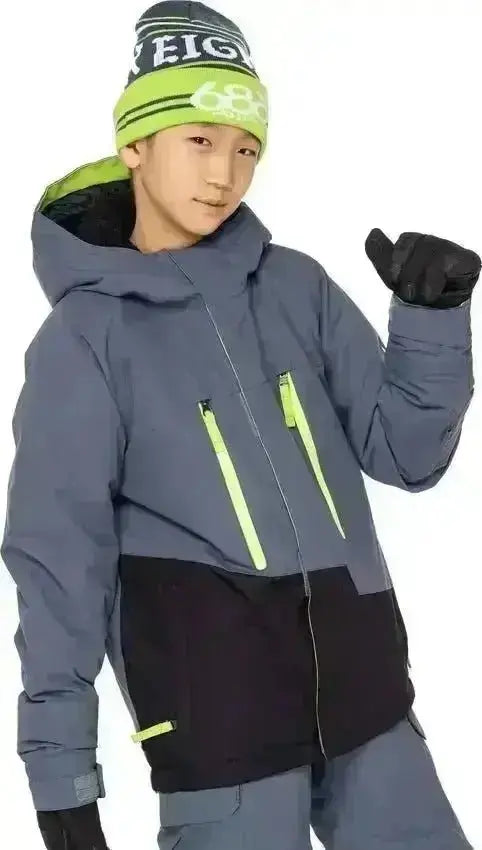 686 Boys Geo Insulated Jacket - Blue 686