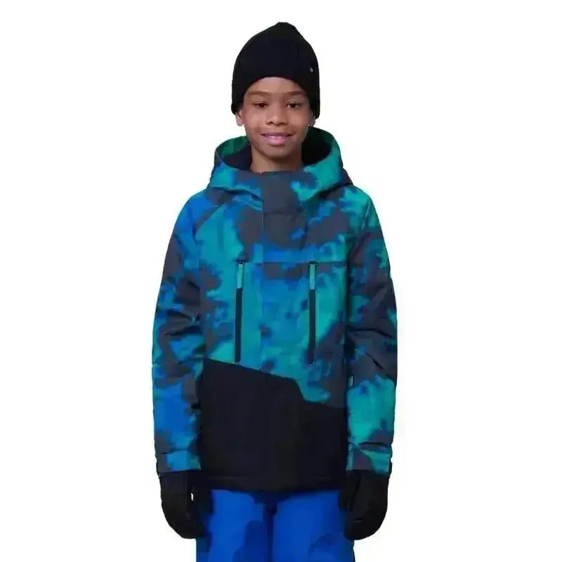 686 Boys Geo Insulated Jacket - Greenery 686