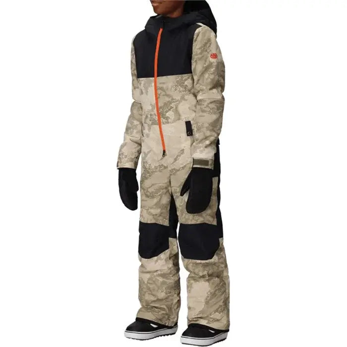 686 Boys Shazam Insulated One Piece Suit - Limestone 686