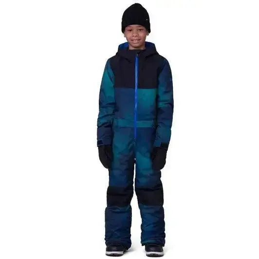 686 Boys Shazam One-piece Snow Suit - Blue – Boardomshop