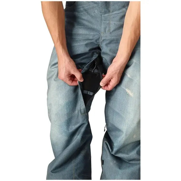 686 Deconstructed Denim Snow Pants - Indigo 686