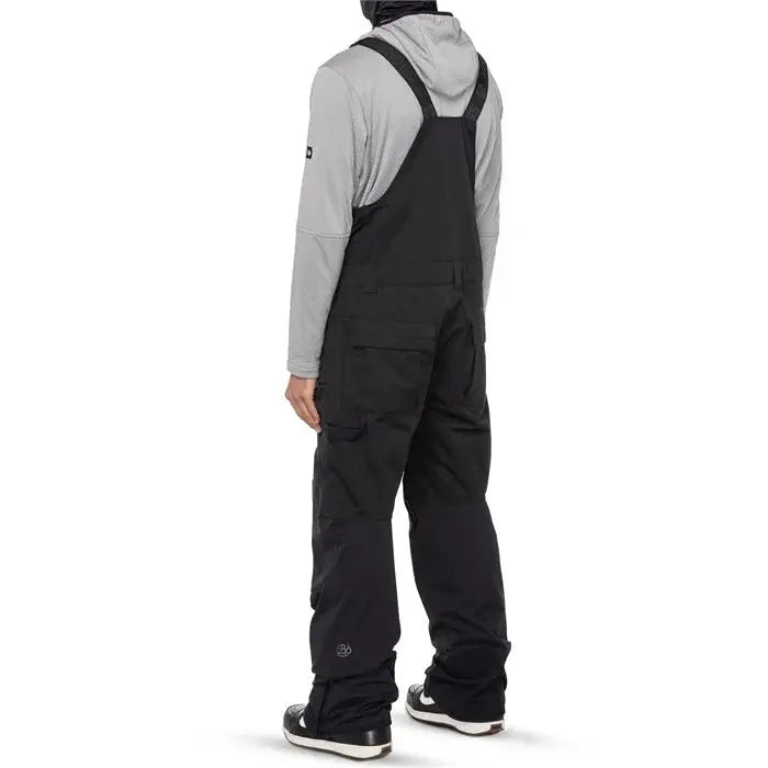 686 Hot Lap Insulated Bib Snow Pants - Blk 686