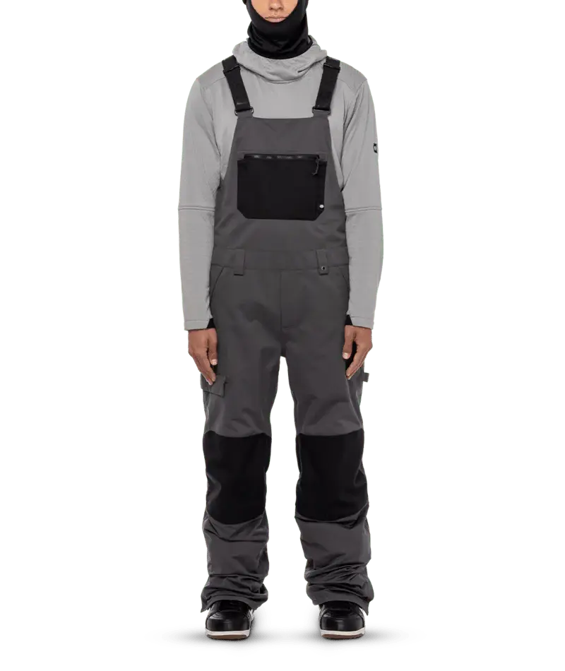 686 Hot Lap Insulated Bib Snow Pants - Charcoal 686
