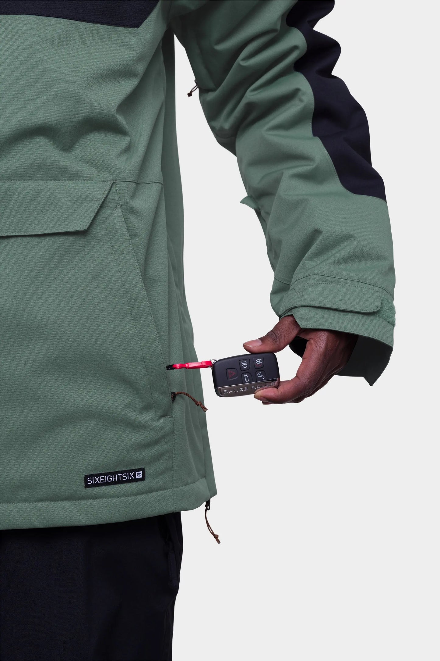 686 Revewal Insulated Anorak Jacket - Cypress Green 686