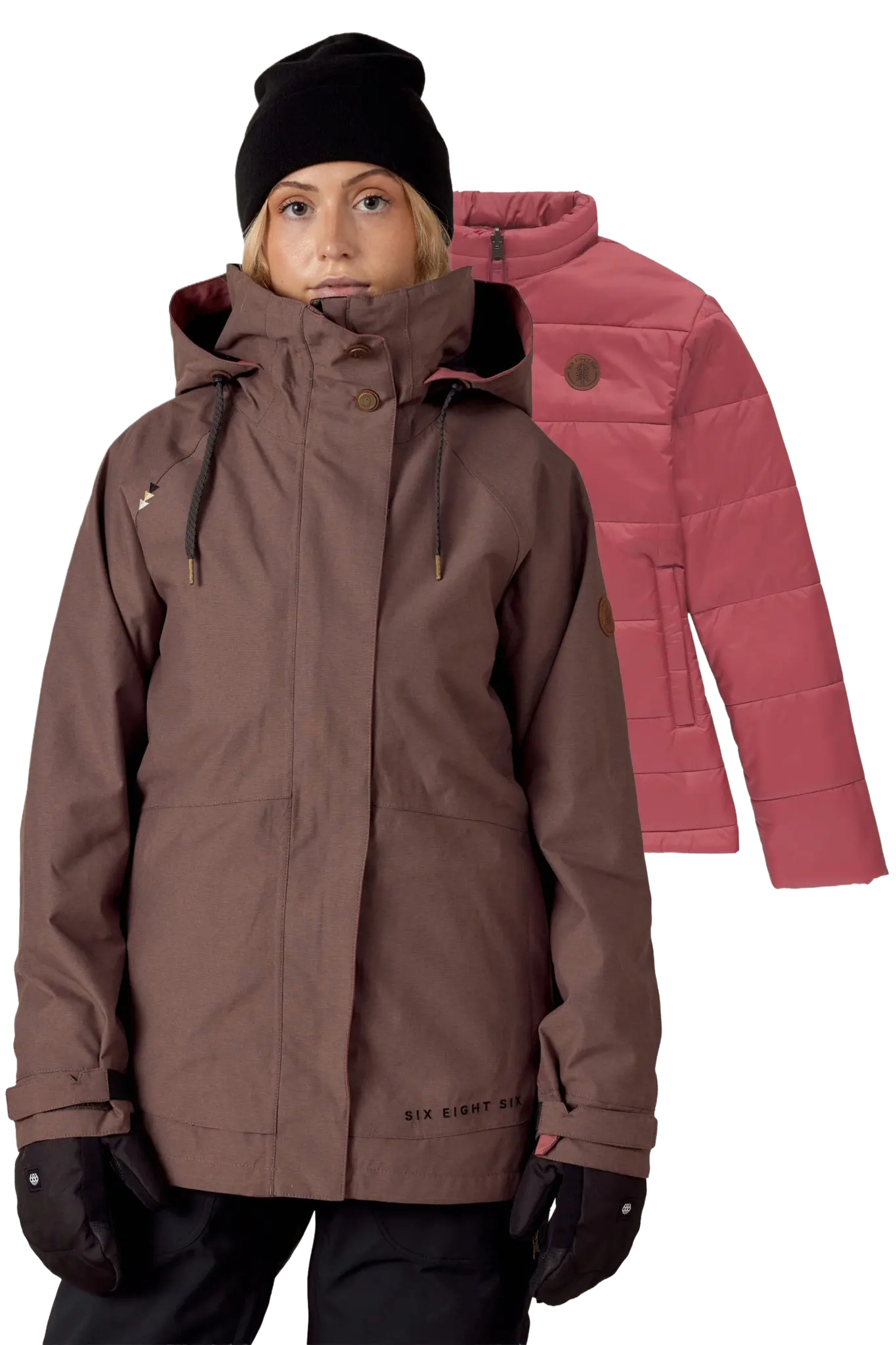 686 Smarty 3 in 1 Spellbound Jacket - Peppercorn Dobby 686