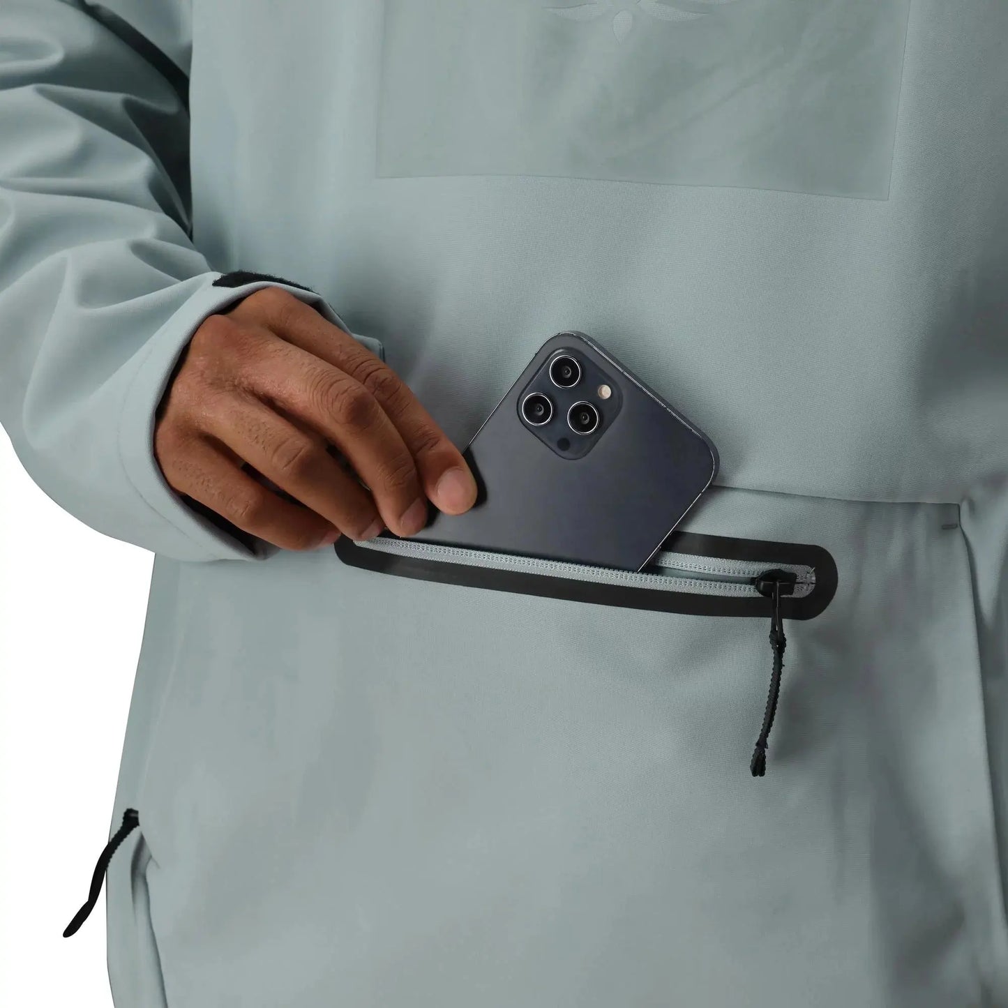 686 Waterproof Hoodie - Dusty Marine 686