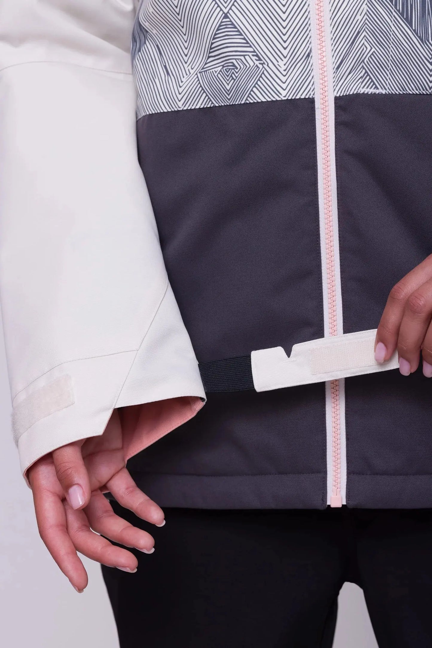 686 Wm's Athena Insulated Jacket - White Geo 686