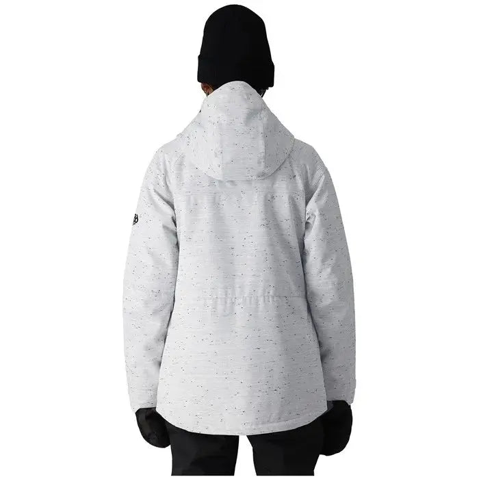 686 Women's Athena Insulated Jacket - White Slub 686