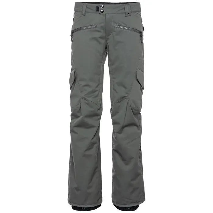 686 Women's Aura Insulated  Cargo Snow Pants - Cypress Green 686