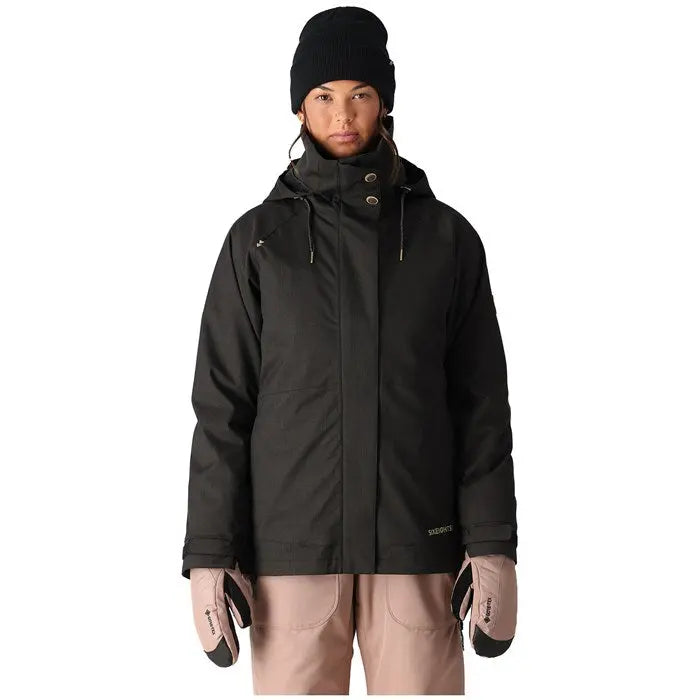 686 Women's Spellbound 3-In-1 Jacket - Black Texture 686