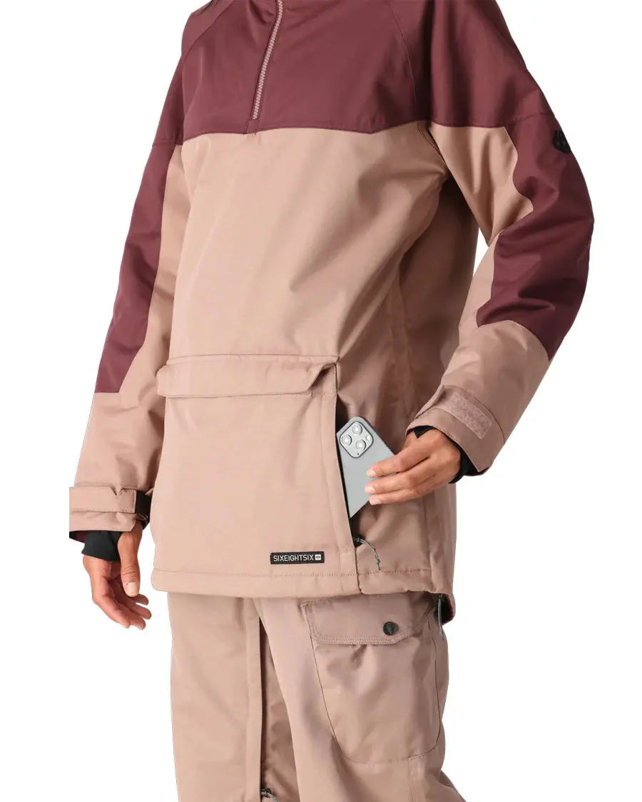 686 Women's Upton Insulated Anorak Jacket - Sassafras 686