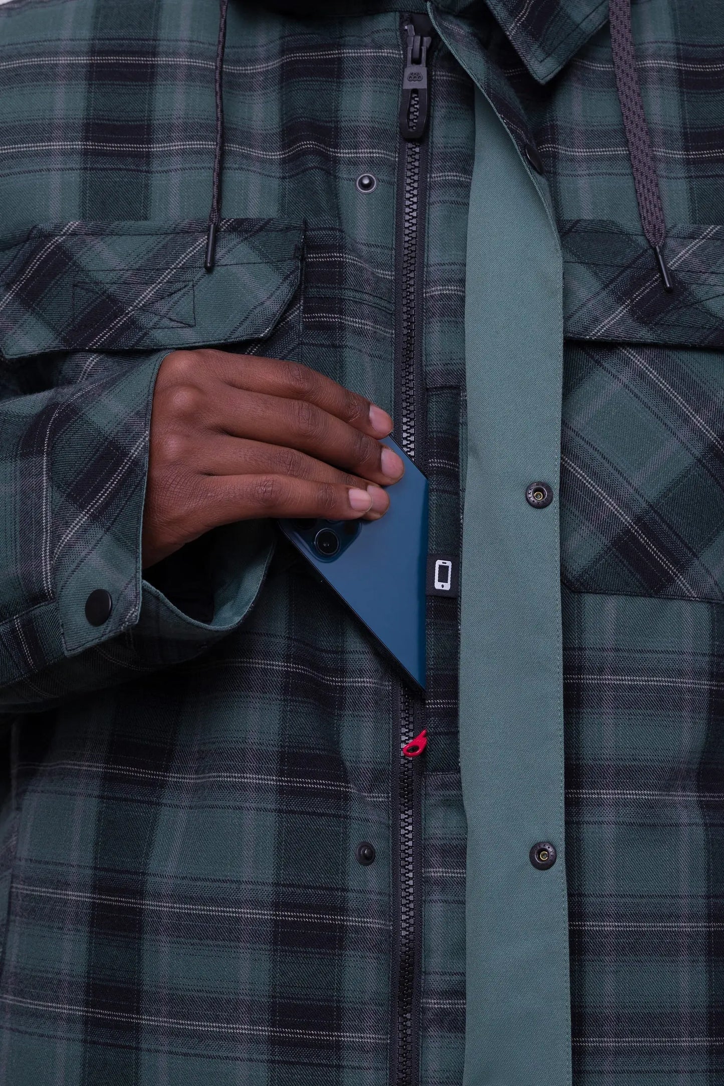 686 Woodland Insulated Jacket - Cypress Green Plaid 686