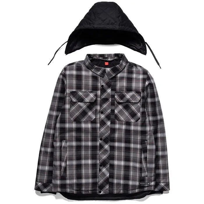 686 Woodland Insulated Jacket -Charcoal Plaid 2024 686