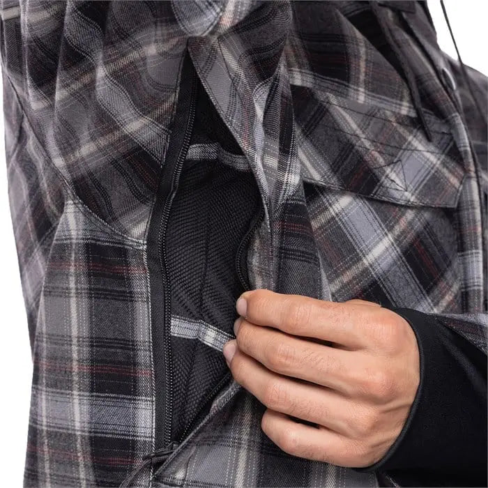 686 Woodland Insulated Jacket -Charcoal Plaid 2024 686