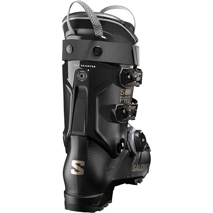Salomon S/PRO Delta Boa 100 GW Ski Boots - Black/Black/Titanium