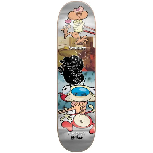 Almost Youness Ren & Stimpy Room Mate R7 8.0 Deck ALMOST