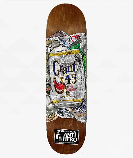 Anti Hero Grant Refuse 8.4 Deck ANTI HERO