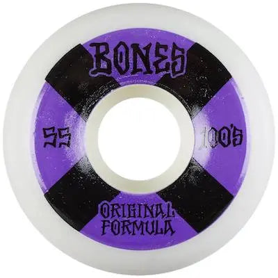 BONES 100'S V5 SIDECUT 55mm WHEELS BONES