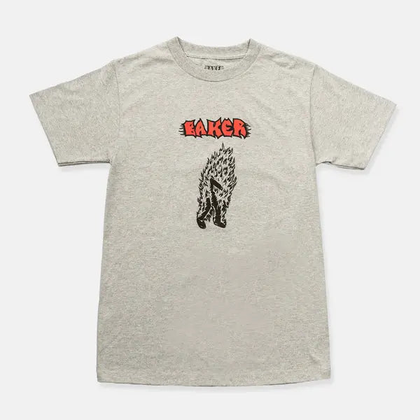Baker Man On Fire Tee - Heather BAKER