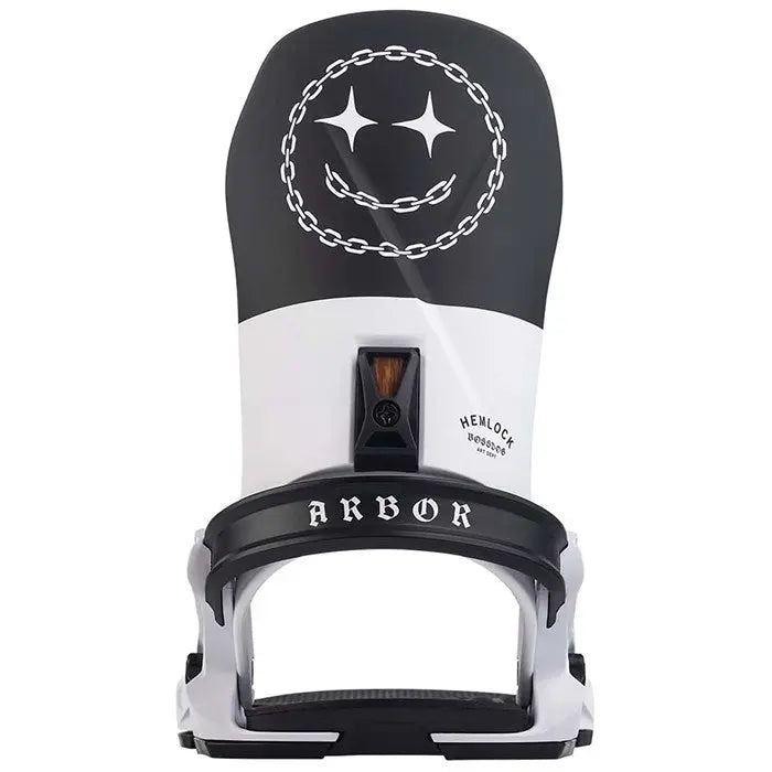 Arbor Hemlock Boss Dog Binding 2025 - White/Black ARBOR