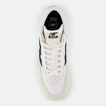 New Balance Numeric 440 High V2 Shoes - White/Black New Balance