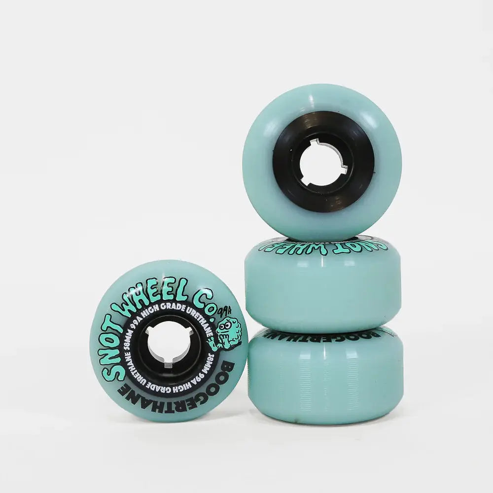 Snot Team 58mm 99A Wheels - Teal/Black Snot