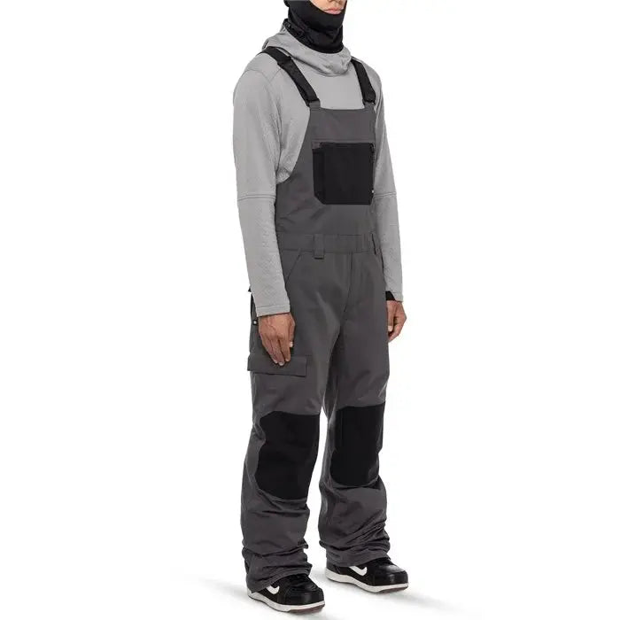 686 Hot Lap Insulated Bib Snow Pants - Char/Blk 686