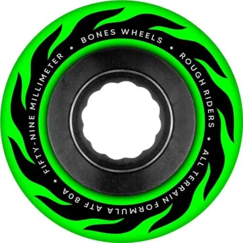 Bones ATF Rough Riders Eternal Flame 80A 59mm Wheels BONES