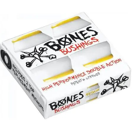 Bones Medium Bushings White 91A BONES