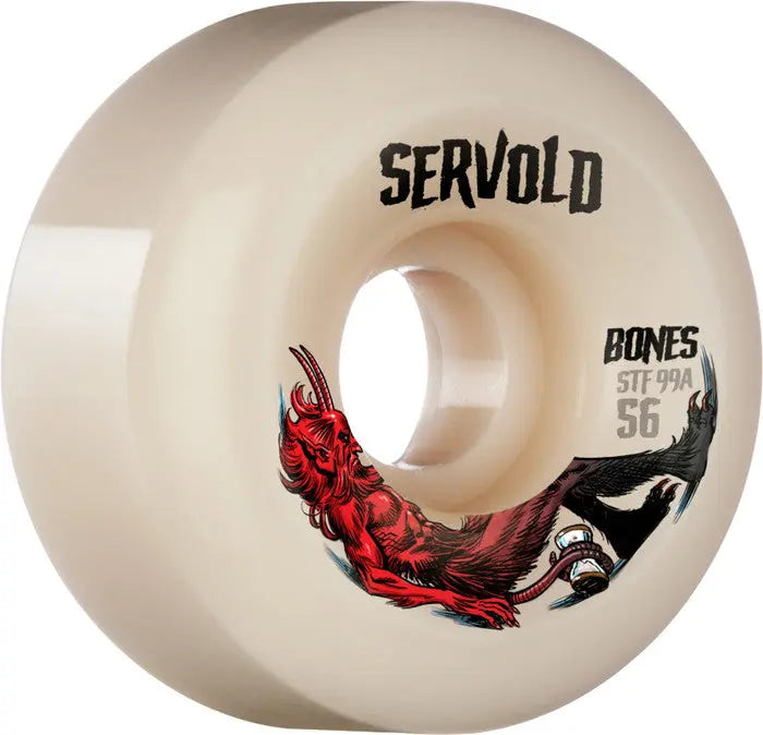 Bones Servold Trapped STF 99A 56mm V6 Wide Wheels BONES