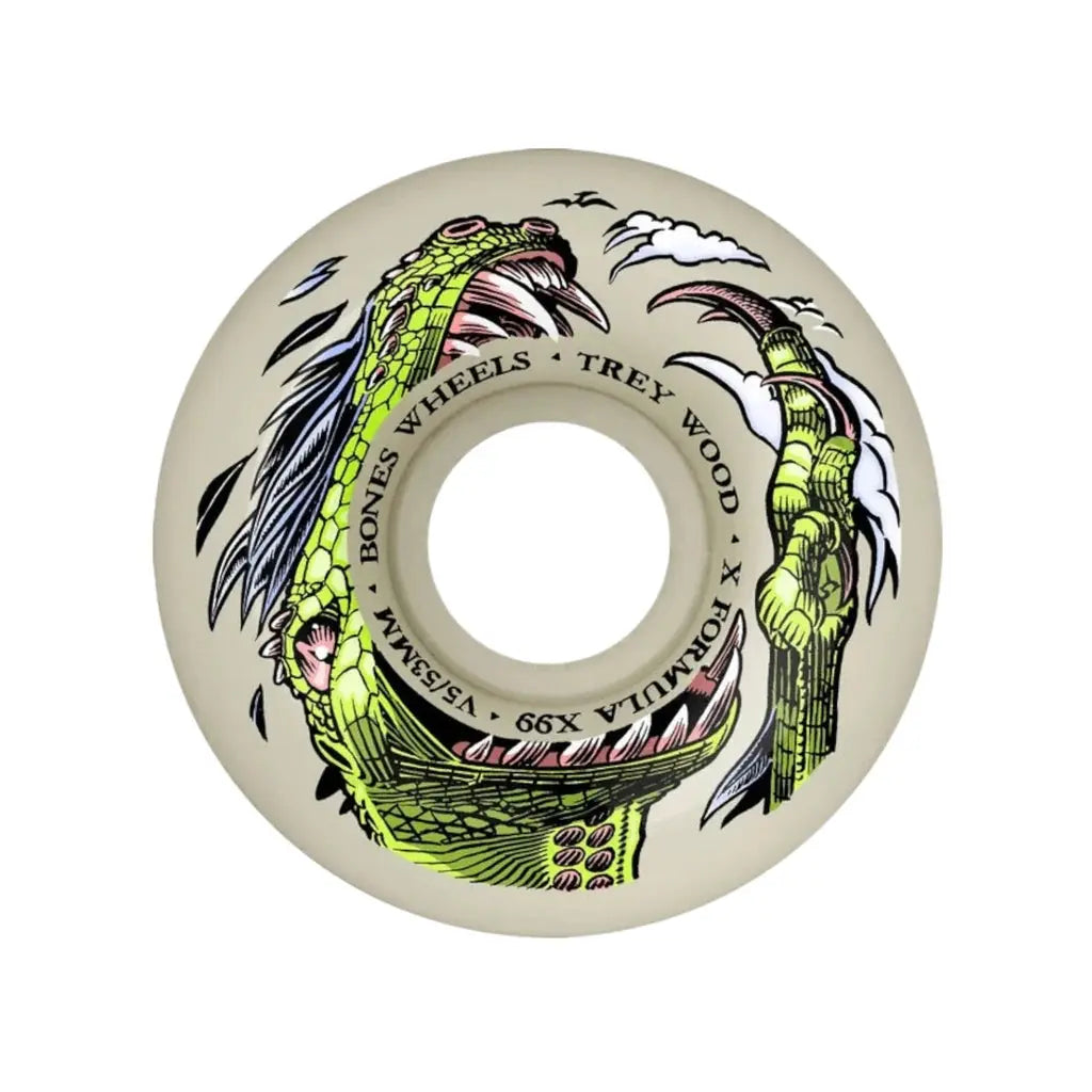 Bones X-Formula 99 Wood Dino-Sortas V5 55mm Wheels BONES