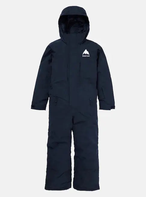 Kids Burton 2L One Piece Snowsuit Black Boardomshop