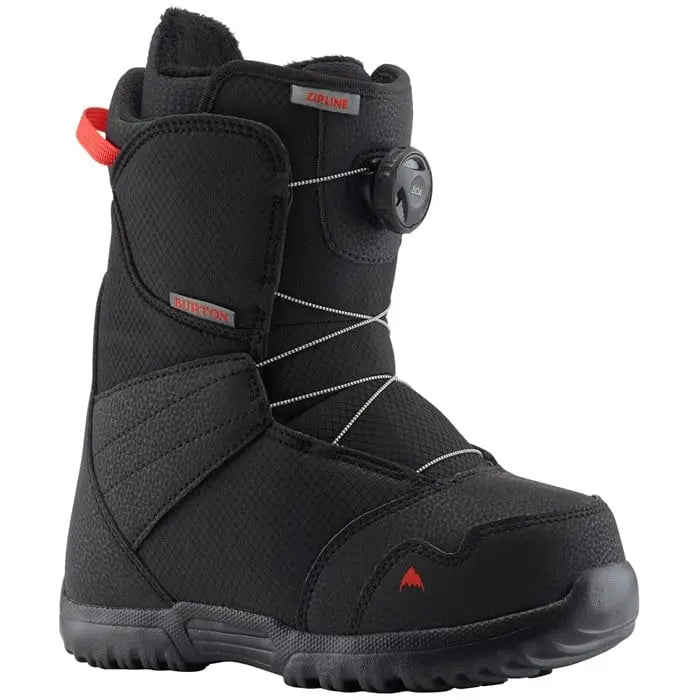 Burton Kids Zipline Boa Boots - Black BURTON