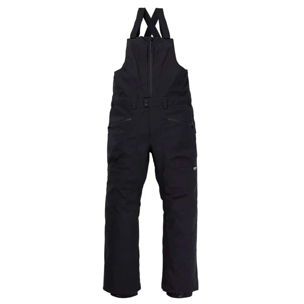 Burton Men's Reverse Bib Snow Pants - Black burton