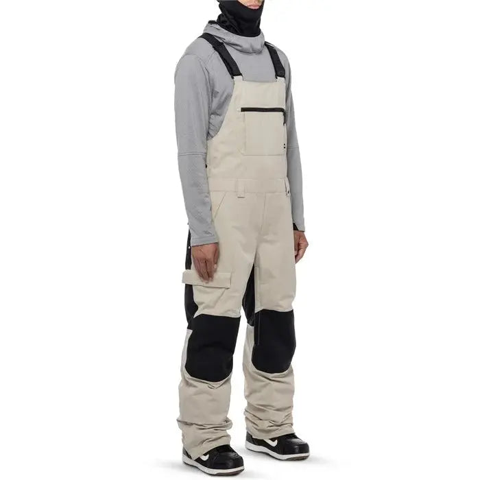 686 Hot Lap Insulated Bib - Putty/Cblk 686