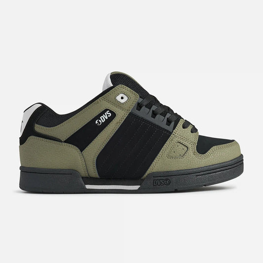 DVS Celsius Shoes - Burnt Olive/Black Vapor DVS