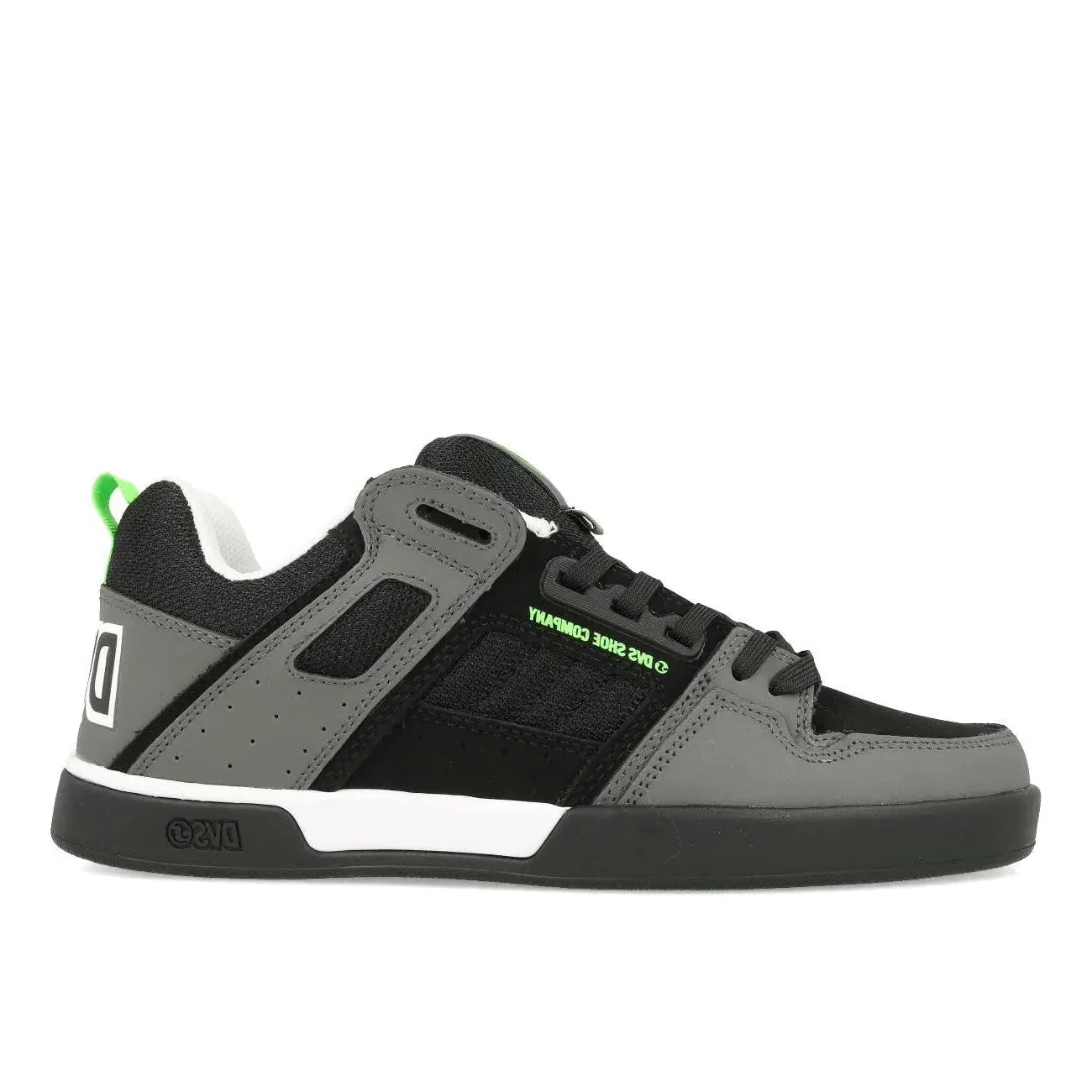 DVS Comanche 2.0 Shoes - Blk/Char/Lime DVS