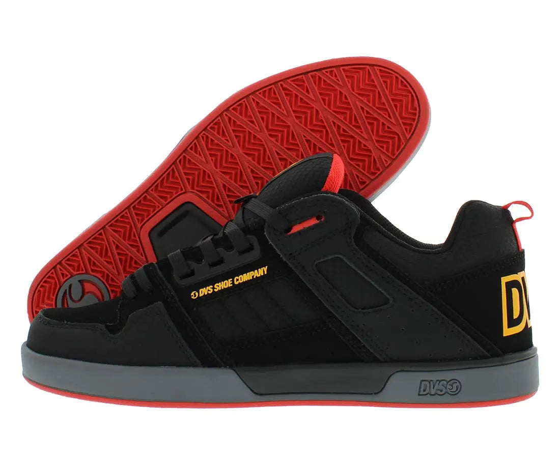 DVS Comanche 2.0 Shoes - Black/Yellow/Red DVS