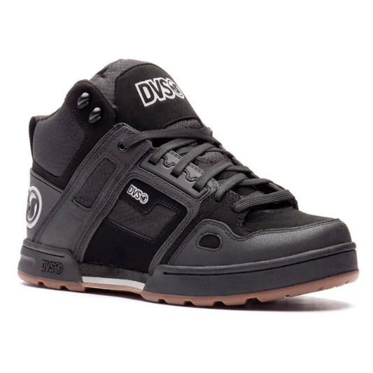 DVS Comanche Boot -Black/Reflective Charcoal Leather DVS