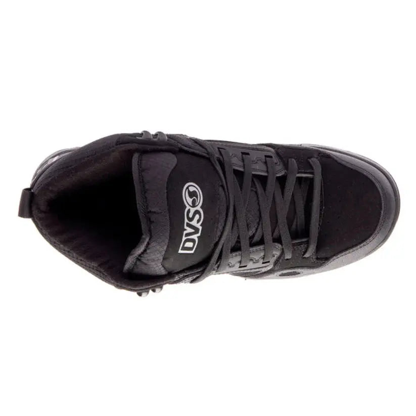 DVS Comanche Boot -Black/Reflective Charcoal Leather DVS