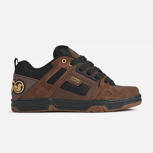 DVS Comanche Shoes - Brown/Black/Gold DVS