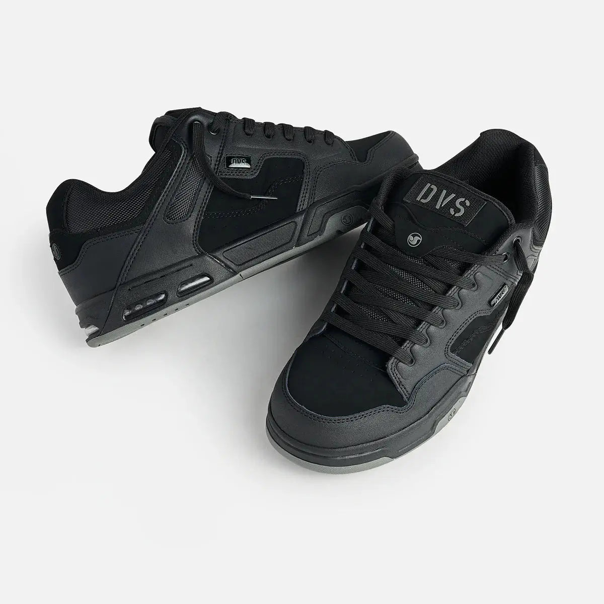 DVS Enduro Heir Shoes - Black/Black Leather DVS