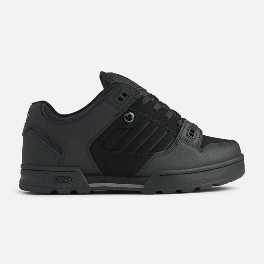 DVS Militia Snow Shoes - Black/Black/Charcoal Leather DVS