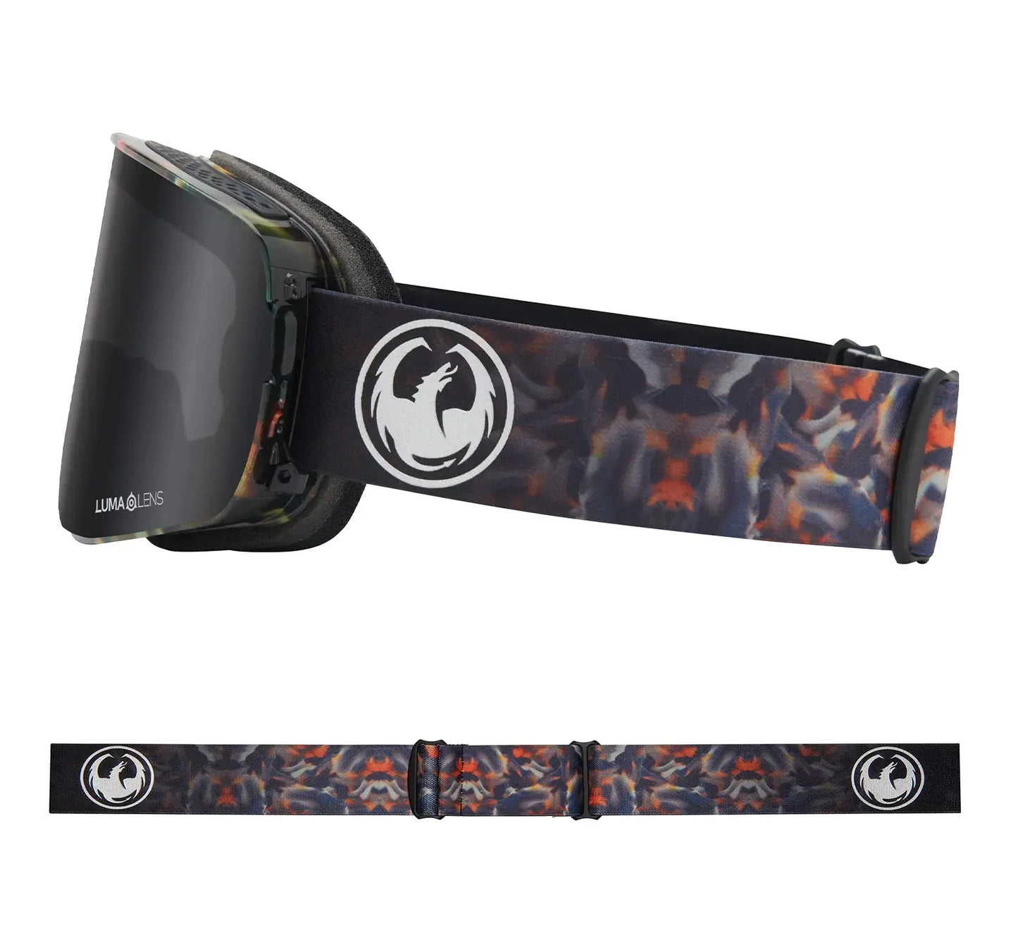 Dragon NFX2 Goggles - FireLeaf/DkSmoke+Amber DRAGON