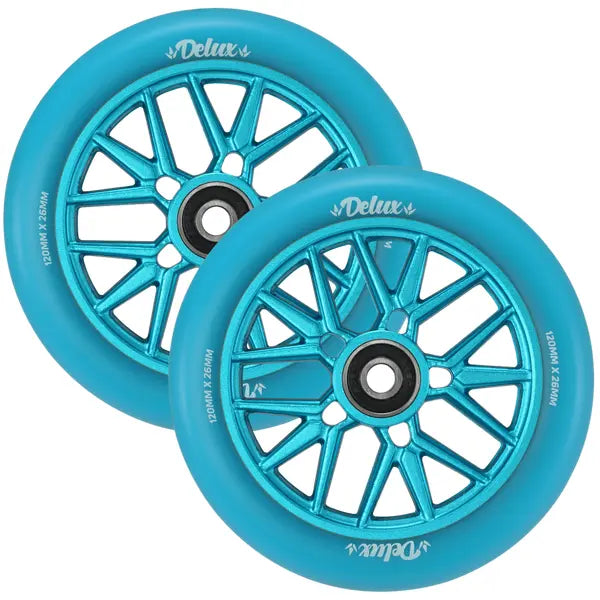 Envy Deluxe 120mm Wheels - Blue ENVY