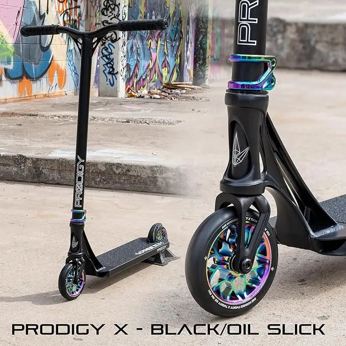 Envy Prodigy X Street Scooter - Black Oil Slick ENVY